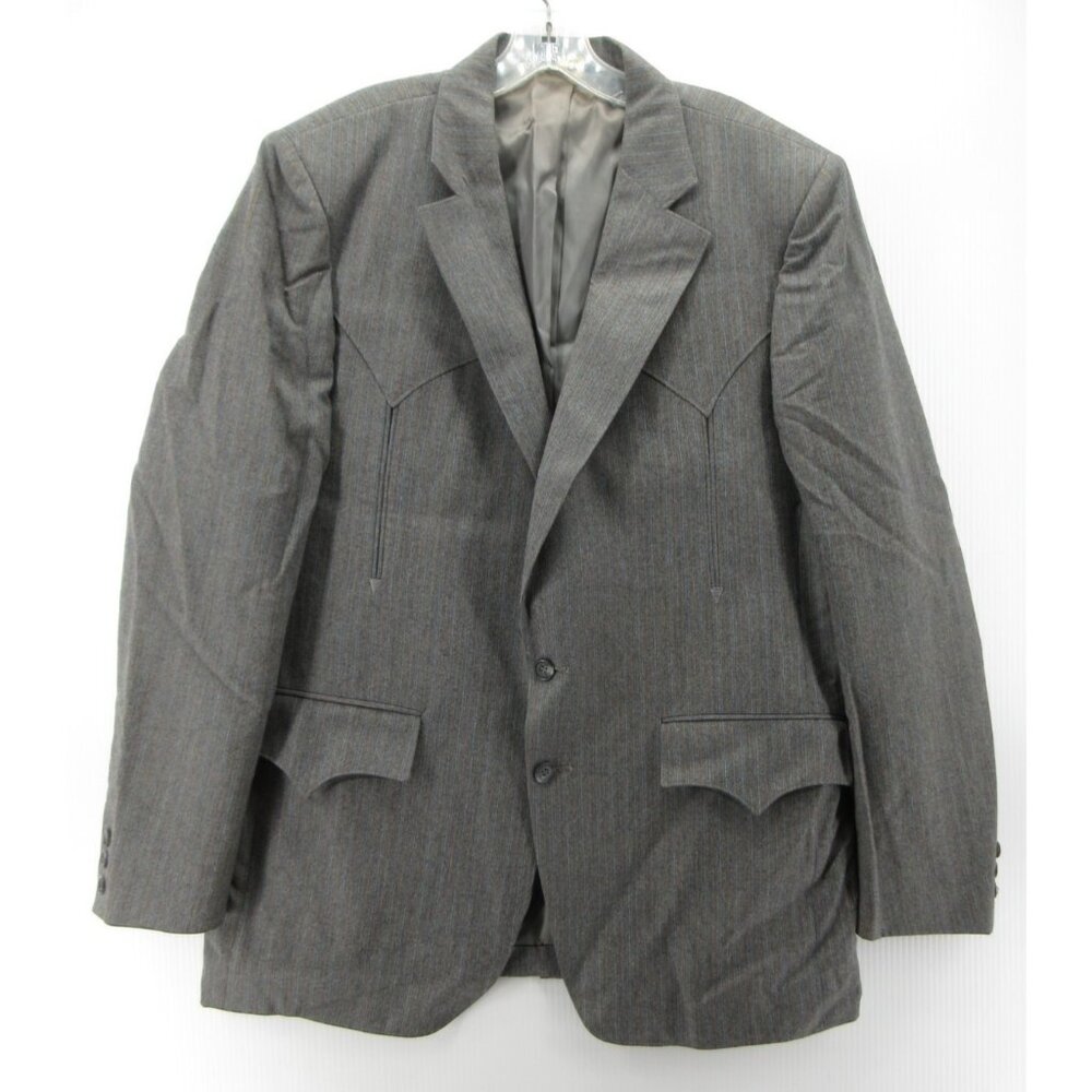 VINTAGE H Bar C Sport Coat 44 Western Blazer Ranchwear Rockabilly USA